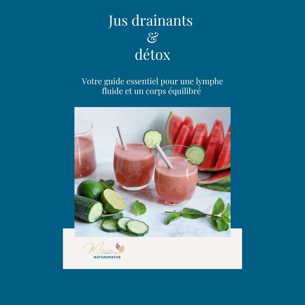 E-book: Jus drainants et détox (spécial lipoedeme)